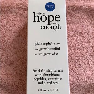 Philosophy when hope is not enough.